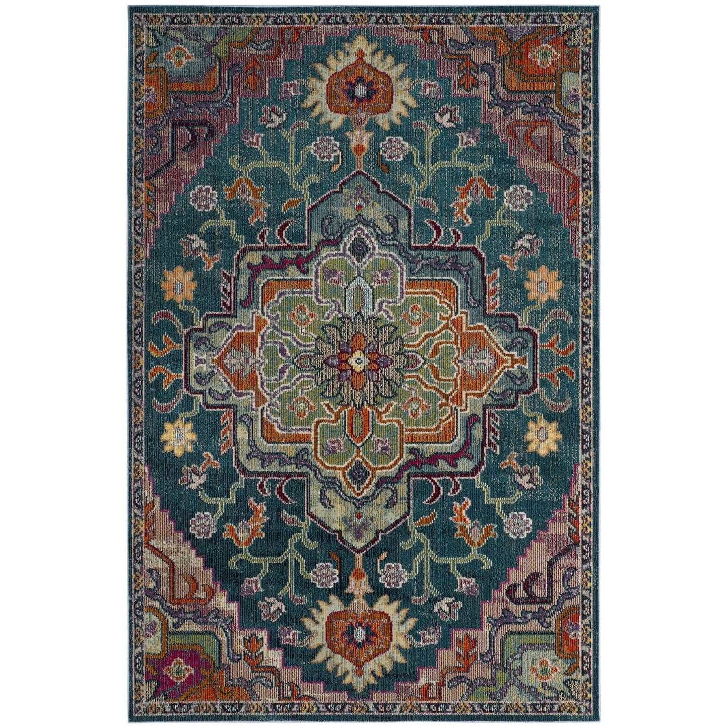 HAND MADE PRINTED RUG